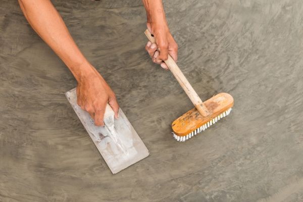 Driveway Concrete Staining in Arroyo Grande
