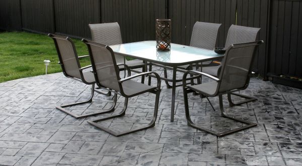 Porch Stamping in Arroyo Grande